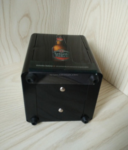 Estrella Galicia negro sostenedor de la servilleta con el acrílico beer forma Holder menú - Product Image 2