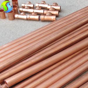 ท่อทองแดงบริสุทธิ์สูงแบบไม่มีโลหะผสม ชุบโครเมียม สำหรับใช้ในเครื่องปรับอากาศ/ตู้เย็น พร้อมบริการดัด เชื่อม ตัด - Product Image 3