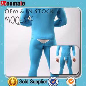 Sin Logo sin fisuras conjunto de ropa interior térmica de moda Modal Long John encargo SC21 - Product Image 1