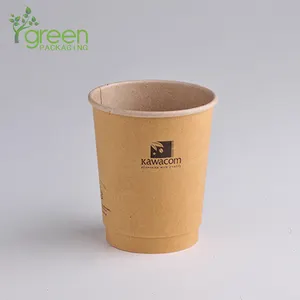 Koffie Kopjes 4 Oz, Wegwerp Kraftpapier Cup China Fabrikant Groothandel Kraft Bruin Ambachtelijke Papier Wegwerp 280-340gsm