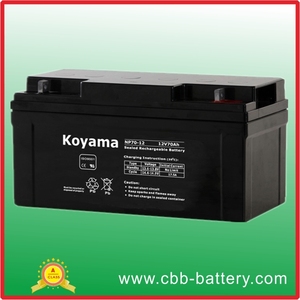 12V 70Ah Solite製造充電式蓄電池 - Product Image 2