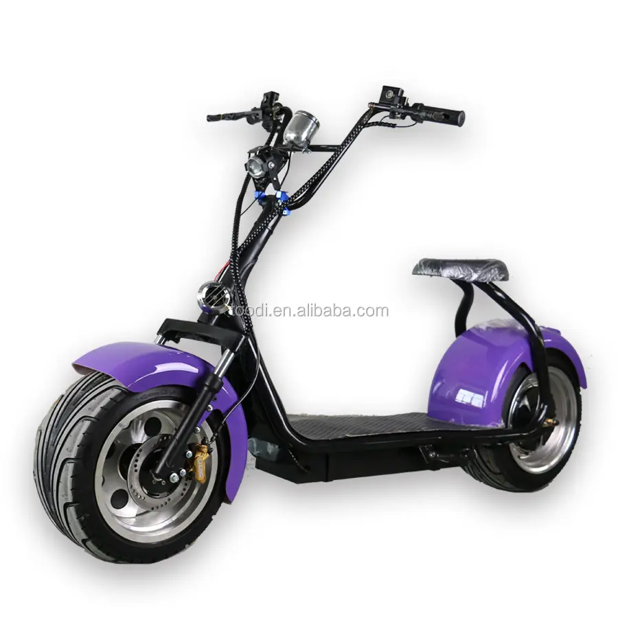 Citycoco — Scooter électrique de moto, Scooter tout-terrain, 150 /200 /250 /300 CC, entrepôt en Europe, 60V, aeec