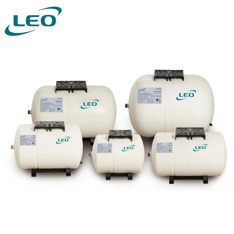 LEO genleşme tankı basınçlı kap su pompası tankı yatay diyafram tankı