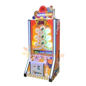 Super Gear coin operated games other amusement park products,super pilot machine ticket redemption