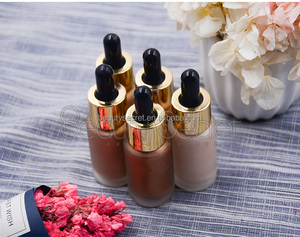 6 color secreto de belleza resaltador líquido maquillaje Etiqueta Privada <span class=keywords><strong>iluminador</strong></span> líquido gota de cara cosmética - Product Image 2
