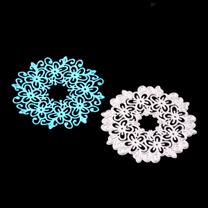 AAGU Kreis Runde Blumenmuster Weihnachts dekoration <span class=keywords><strong>CuttinG</strong></span> <span class=keywords><strong>Dies</strong></span> Maschinen papier Prägung Stanz werkzeuge für Scrap booking Making - Product Image 2