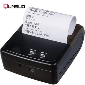 Qunsuo mini Tragbare thermische Preis rechnungen Bluetooth-Drucker