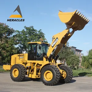 Heracles Machinery 5000kg china big wheel loader track loader manufacturer