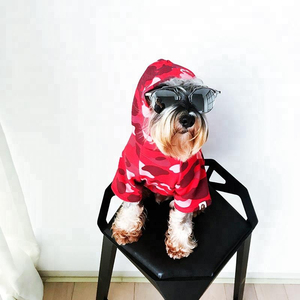 2018 novo Design Roupas Para Cães Cão Pequeno Teddy Roupas de Camuflagem