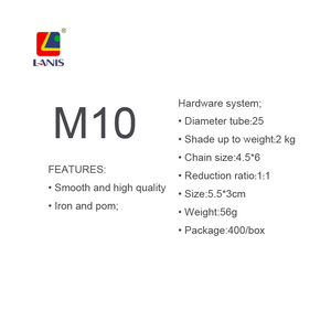 LANIS M10 <span class=keywords><strong>tenda</strong></span> <span class=keywords><strong>finestra</strong></span> 25MM frizione meccanismo <span class=keywords><strong>avvolgibile</strong></span> fabbrica della cina vendita calda per uso domestico accessori - Product Image 2