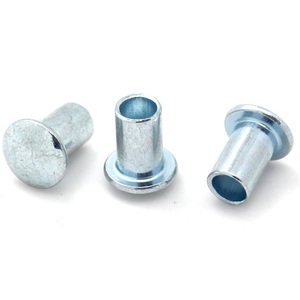 Hillman Group the Hillman 3/16X3/8 en acero <span class=keywords><strong>Remache</strong></span> tubular Chapado en zinc Semitubular Pan Head Remaches DIN 6791 Medio <span class=keywords><strong>agujero</strong></span> hueco - Product Image 2