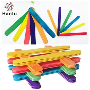 Palos <span class=keywords><strong>de</strong></span> madera para hacer helados, varitas multicolor para hacer helados - Product Image 6