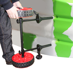 Bán Hot gấp tùy chỉnh nhôm có thể điều chỉnh <span class=keywords><strong>Kayak</strong></span> <span class=keywords><strong>canoe</strong></span> tàu sân bay giỏ hàng bãi biển xe đẩy - Product Image 2