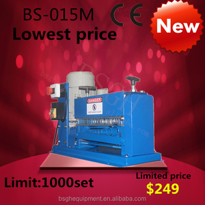 Machine de fabrication automatique de déchets de câbles, Machine de dénudage de fils de déchets, outil de recyclage BS-015M largement utilisé - Product Image 2