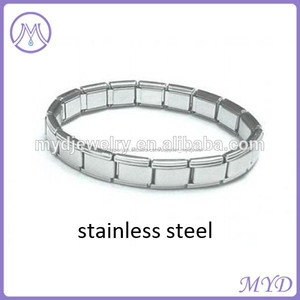 baratos al por mayor de oro de la galjanoplastia nominación pulsera de arranque - Product Image 2