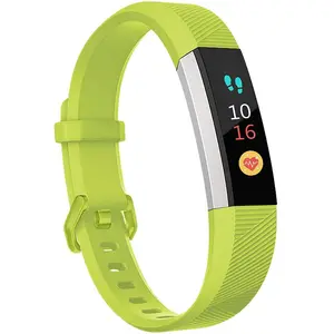 Waterdichte Sport Polsband Band Vervanging Banden Accessoires Zacht Siliconen Voor Kinderen Voor Fitbit Ace Horloge Custom Logo Accepteren