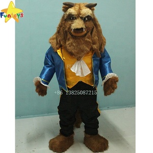 Costumes de mascotte en peluche <span class=keywords><strong>La</strong></span> <span class=keywords><strong>Belle</strong></span> <span class=keywords><strong>et</strong></span> <span class=keywords><strong>la</strong></span> Bête Funtoys - Product Image 1