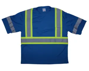 Новые продукты, 100% полиэфирная Светоотражающая футболка Birdeyes с круглым вырезом, безопасная Спортивная одежда для взрослых