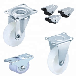 Petite chaise de <span class=keywords><strong>meuble</strong></span> en plastique, fauteuil à roulettes fixe et roulettes pivotantes, livraison gratuite - Product Image 1