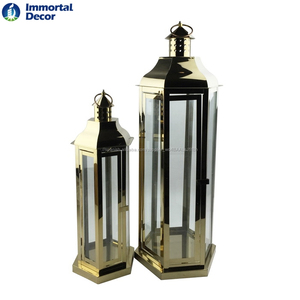 Oro decorativo lámparas de acero inoxidable para la decoración del hogar de inmortal Decoración - Product Image 1