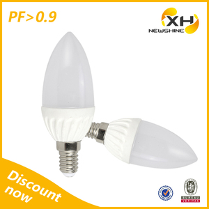 lustres en utilisant 2700k blanc chaud led bougie e14 échantillon gratuit peut être obscurci - Product Image 1