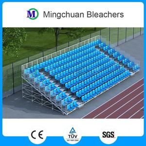 Tribune surélevée extérieure <span class=keywords><strong>MC</strong></span>-TG02, gradins temporaires, tribune démontable pour événements sportifs - Product Image 2
