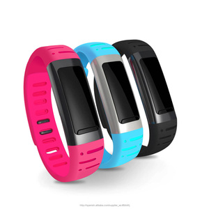 JQX U9 alta calidad Reloj inteligente elegante pulsera de la muñeca de calorías podómetro contador - rojo, gris, azul - Product Image 1