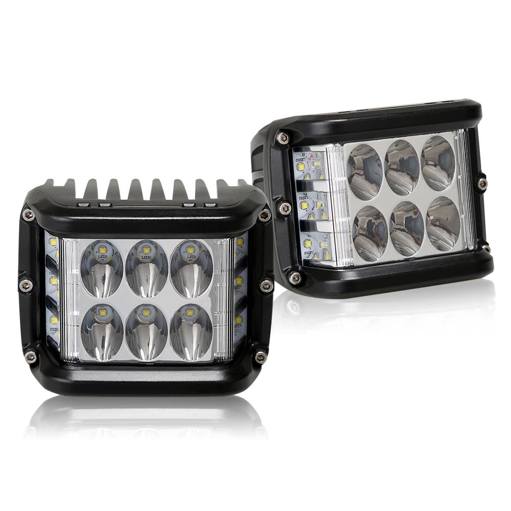 SANYOU Factory 6000K прожектор, автомобильное освещение 12v, автомобильное вспомогательное внедорожное светодиодное освещение 45W, светодиодное рабочее освещение