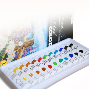 צינור אלומיניום מקצועי Intermixable גוף כבד אקריליק צבע 0.4 Oz - Product Image 5