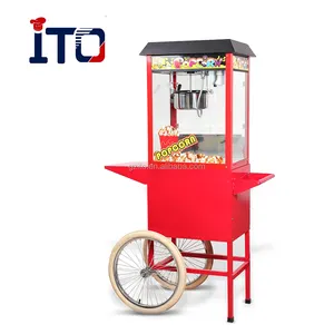 2019 Offre Spéciale CE CERTIFICAT commercial électrique 8Oz Machine À Pop-Corn Avec chariot/pop-corn # ASQ 1808C