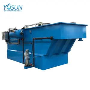 Oil water separator dissolved air flotation unit for wastewater treatment