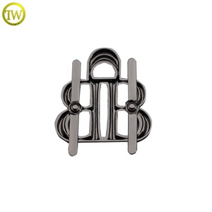 Sac à dos en nickel noir en relief marque plaque Logos en alliage de Zinc métal lettre étiquettes sac à main étiquette de nom en métal pour portefeuille - Product Image 3