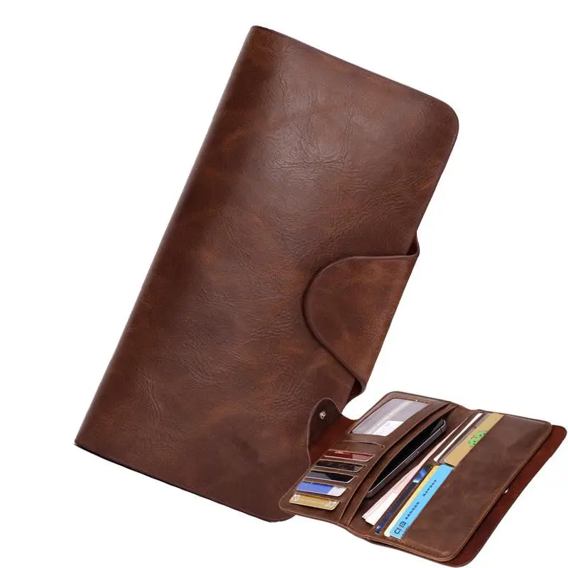 New men wallets genuine Leather Wallet for men phone cases Gent Leather male wallets leather purses carteira