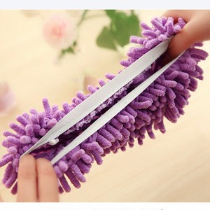 Factory Wholesale Foot Socks Shoes Floor Cleaner Floor Dust <strong>Cleaning</strong> <strong>Slippers</strong> Mop Wipe Shoe Cover Mophead - Product Image 3
