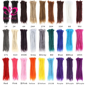 Extensions afro tressées, extensions de cheveux au Crochet, 10, 20 pouces, <span class=keywords><strong>pour</strong></span> femmes noires, Afro - Product Image 6