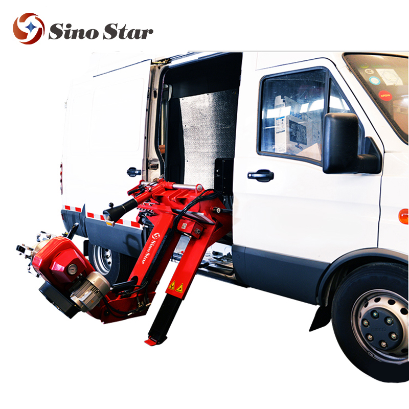 Дешевый шиномонтажный станок для мобильных грузовиков, в том числе шиномонтажный станок, генератор мощности и воздушный компрессор (SS-4409)