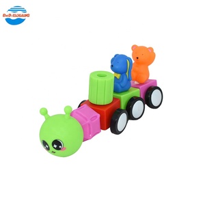 <span class=keywords><strong>51</strong></span> pièces diverses formes animaux voiture construction jouet bébé doux pour <span class=keywords><strong>les</strong></span> enfants - Product Image 1