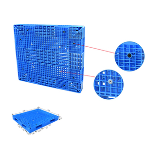 Pallet Euro in Plastica Blu 1200x1000x150mm, Impilabile in 4 Direzioni, Doppia Faccia, Capacità 6 Tonnellate, in Offerta - Product Image 4