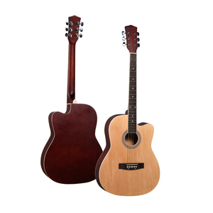 Guitarra Acústica <span class=keywords><strong>de</strong></span> Buen Sonido y Precio Económico con Diseño Cutaway para Principiantes - Product Image 3
