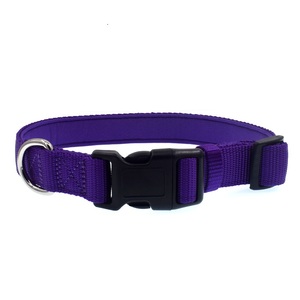 Fábrica al por mayor pequeño logotipo personalizado simple vegano impresión impreso a granel <span class=keywords><strong>Nylon</strong></span> para mascotas Collar de perro - Product Image 2