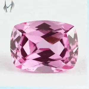 Genuine Price Cushion Cut Pink Ruby For 925 Sterling Silver Ring jewelry
