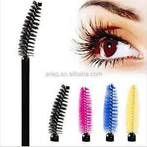 50Psc Makeup Set Lash Curler Disposable Black Individual Applicators Mascara Wand Eyelash Brush