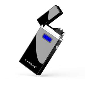 Mode led cigarette alliage de zinc oem briquet personnalisé métal double arc usb briquet rechargeable briquet cadeau boîte paque - Product Image 3