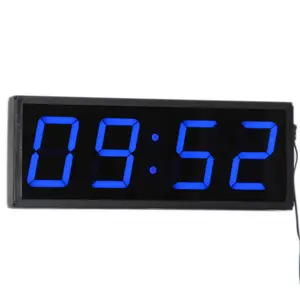 Cheetie Cp18 Led Digitale Klok Grote Rode 3/4/5/6/8 Inch Digitale Countdown Display 4 Cijferige 7 Segment Display