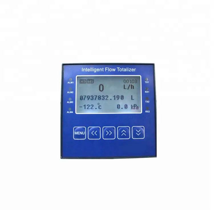 1-5V Of 2-10V Uitgang Vloeibare Flow Indicator Meter Teller Totalisator