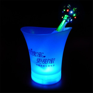 Wholesale Classic Design Rechargeable Plastic <strong>LED</strong> <strong>Ice</strong> <strong>Bucket</strong> Ciroc Wine Holder and Bar Cooler Holders for Gifts - Product Image 5