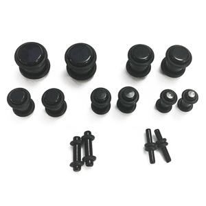 الصلبة لون الأشعة فوق البنفسجية الاكريليك سدادات الأذن ثقب - Product Image 1