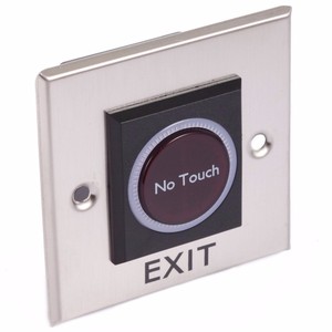 Loại Vuông 12V Không Cảm Ứng IR <span class=keywords><strong>Exit</strong></span> Chuyển Thép Không Gỉ Cho Door Access <span class=keywords><strong>Exit</strong></span> <span class=keywords><strong>Button</strong></span> <span class=keywords><strong>Push</strong></span> <span class=keywords><strong>Button</strong></span> - Product Image 2