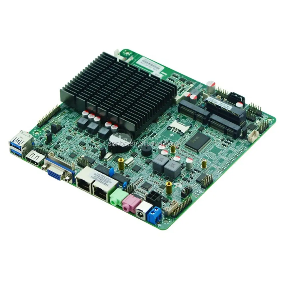 ITX-M30_122E mới nhất Mini ITX 2 cổng Ethernet bo mạch chủ với Celeron J3160 Quad Core Bộ vi xử lý