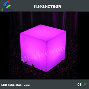 LED Cube Meubles Tabouret de Bar - Product Image 3